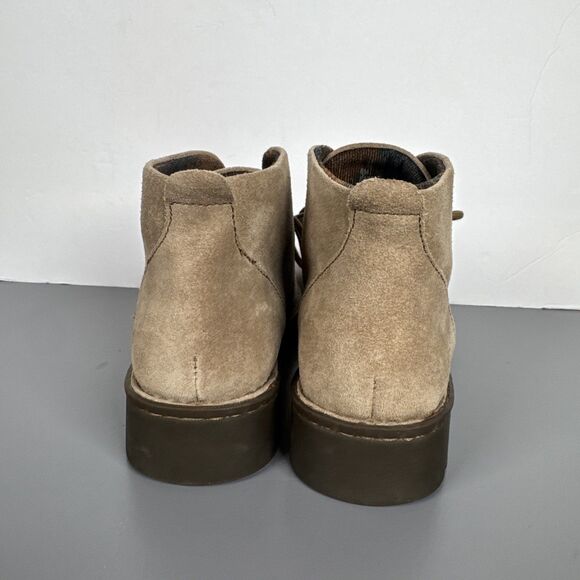 Born Banni Womens Size 6 Taupe Tortola Suede Lace Up Chukka Booties F69817 EUC - Picture 16 of 16